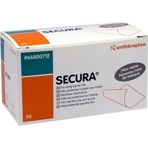 SECURA reizfreier Hautschutz-Tücher, 50X1 ST