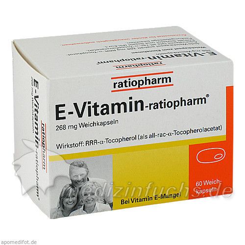 E-Vitamin-ratiopharm, 60 ST