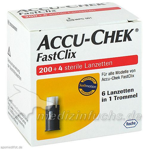 ACCU-CHEK Fastclix Lanzetten, 204 ST