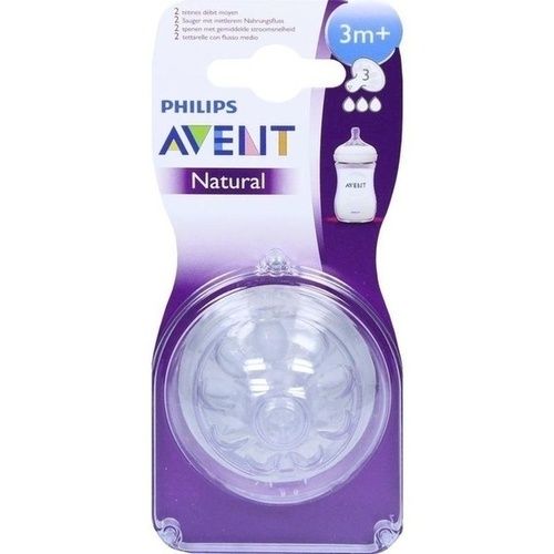 Avent Naturnah-Sauger 3m+ Monate, 2 ST