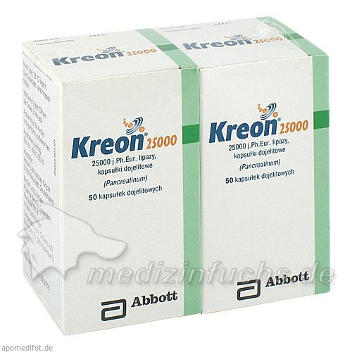 KREON 25.000 Hartkps.m.magensaftr., 100 ST