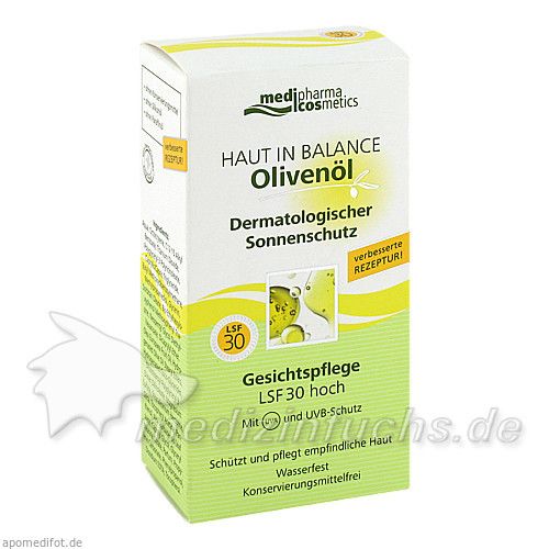 Haut in Balance Olivenöl Derm.So.Schutz Ges.LSF30, 50 ML