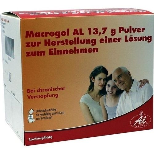 Macrogol AL 13.7g Pulver z. Herstellung e. Lösung, 30 ST