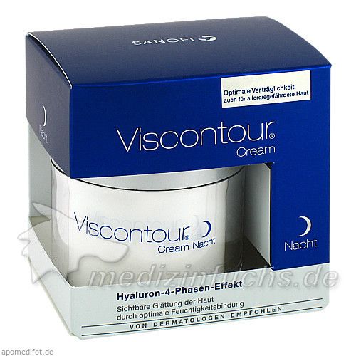 VISCONTOUR Nachtcreme, 50 ML