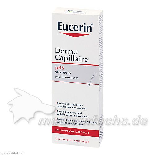 Eucerin DermoCapillaire pH5 Shampoo, 250 ML