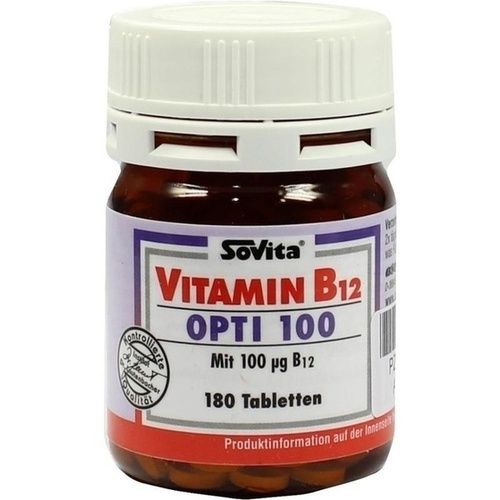 VITAMIN B12 Opti 100 Tabletten, 180 ST