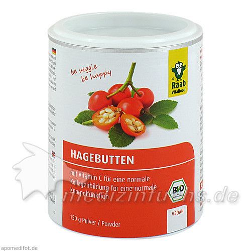 HAGEBUTTEN Biopulver, 150 G