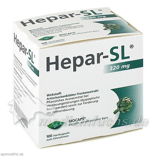 Hepar-SL 320mg Hartkapseln, 100 ST