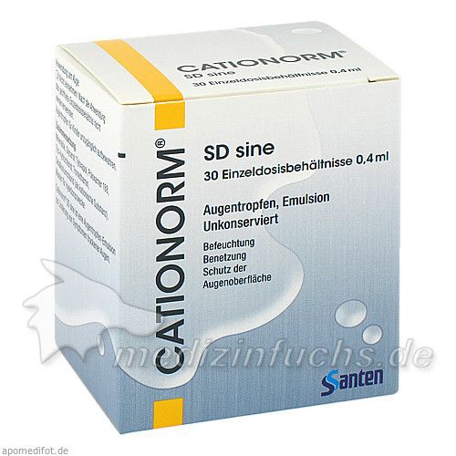 Cationorm SD sine, 30X0.4 ML