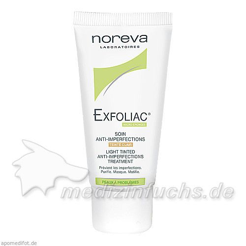 EXFOLIAC getönte Creme heller Teint, 30 ML