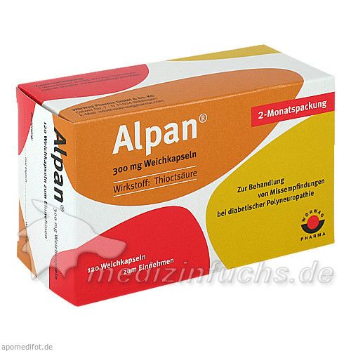 Alpan 300mg Weichkapseln, 120 ST