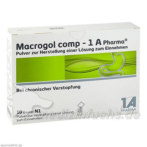 Macrogol comp 1A Pharma, 10 ST