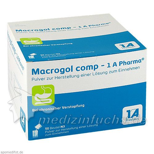 Macrogol comp 1A Pharma, 50 ST