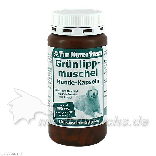 Grünlippmuschel 500mg für Hunde, 150 ST