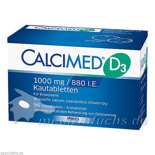 Calcimed D3 1000mg/880 I.E., 96 ST