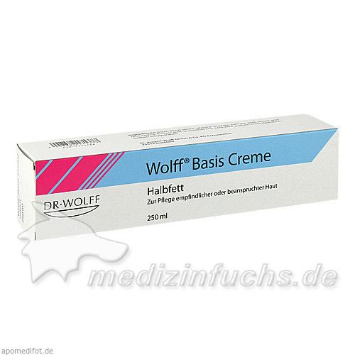 WOLFF Basiscreme halbfett, 250 ML