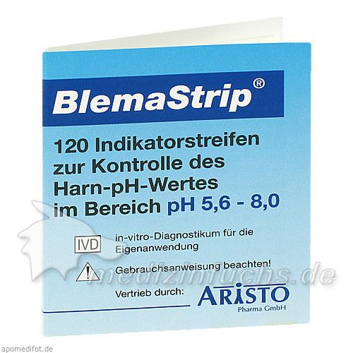 BLEMASTRIP PH 5.6-8.0, 120 ST