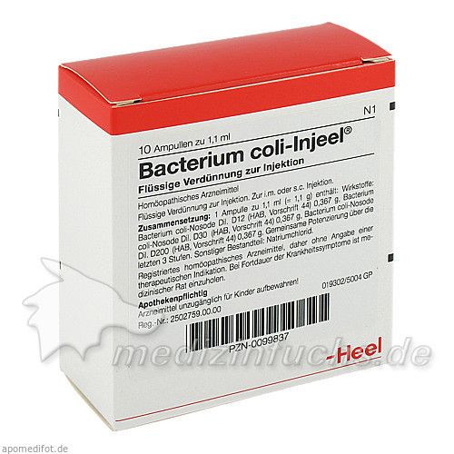 BACTERIUM COLI INJ NOS, 10 ST